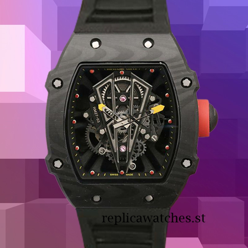 Richard Mille RM27-03 RM27-03-001 Men Around 47*40mm Black