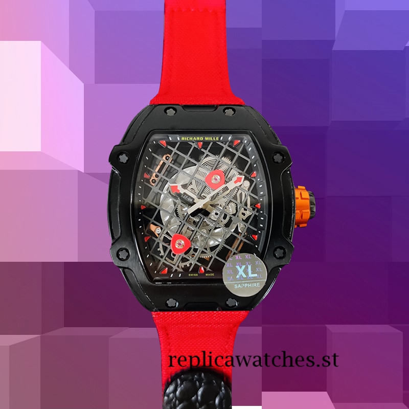 Richard Mille RM27-04 Men Around 38*48mm RM27-04-003 Mechanical Transparent Dial - Image 2