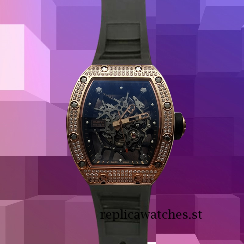 Richard Mille RM035 RM035-001 Around 50*45mm Men Mechanical - Image 2