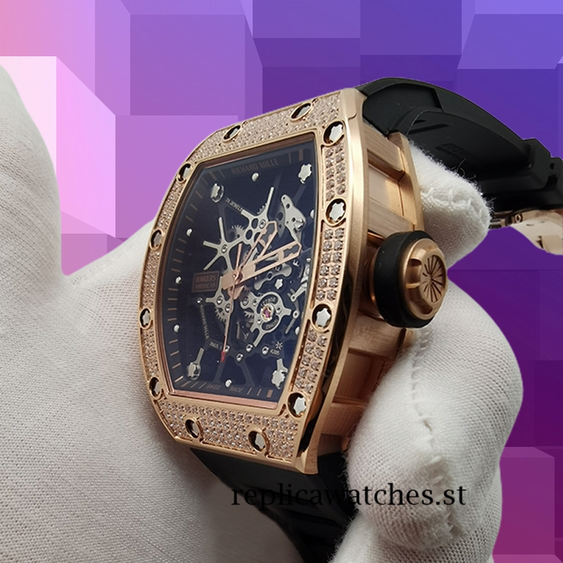 Richard Mille RM035 RM035-001 Around 50*45mm Men Mechanical - Image 3