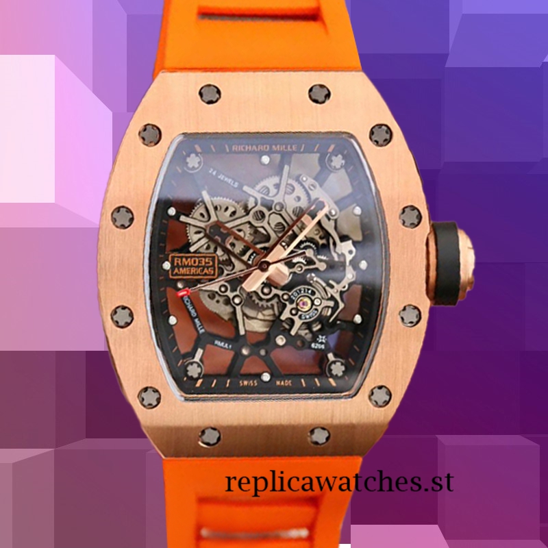 Richard Mille RM035 Around 50*45mm RM035-010 Men Mechanical