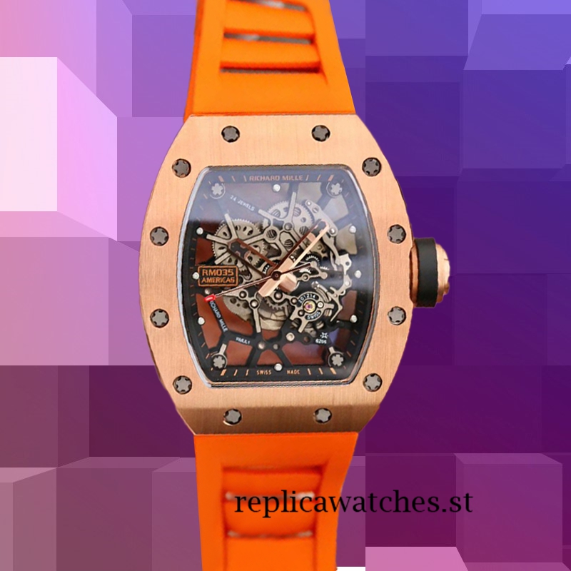 Richard Mille RM035 Around 50*45mm RM035-010 Men Mechanical - Image 2
