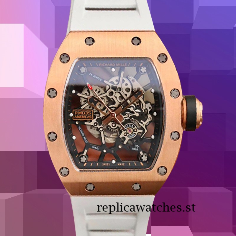 Richard Mille RM035 Men Around 50*45mm RM035-011 Mechanical