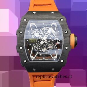 Richard Mille RM35-02 RM35-02-001 Men Around 50*45mm Mechanical Black