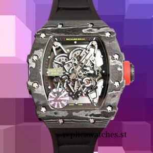 Richard Mille RM35-02 RM35-02-002 Men Around 50*42mm Mechanical Transparent Dial