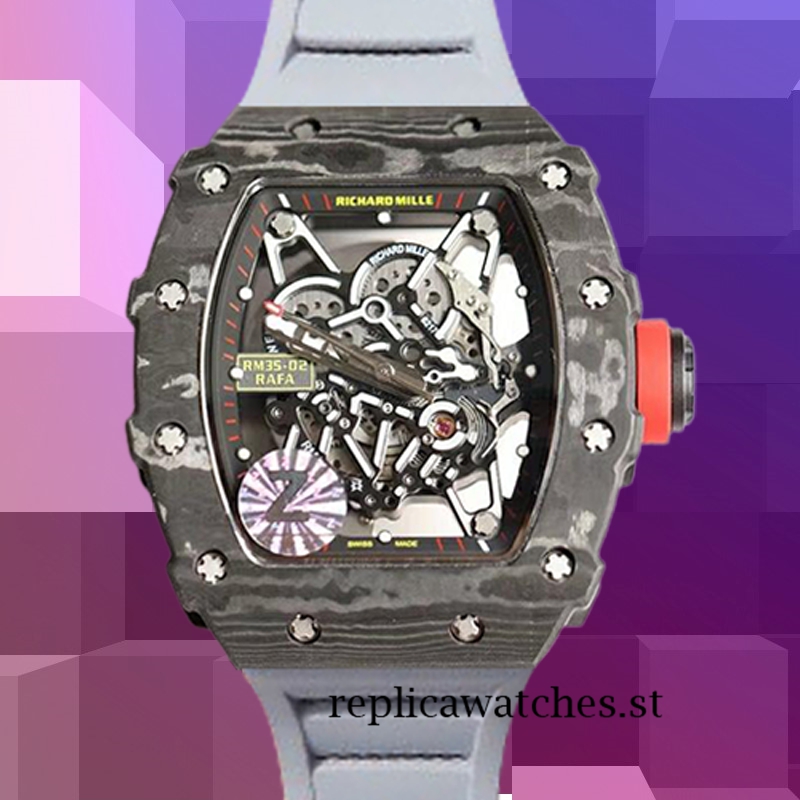 Richard Mille RM35-02 RM35-02-003 Men Around 50*42mm Mechanical Slate Grey