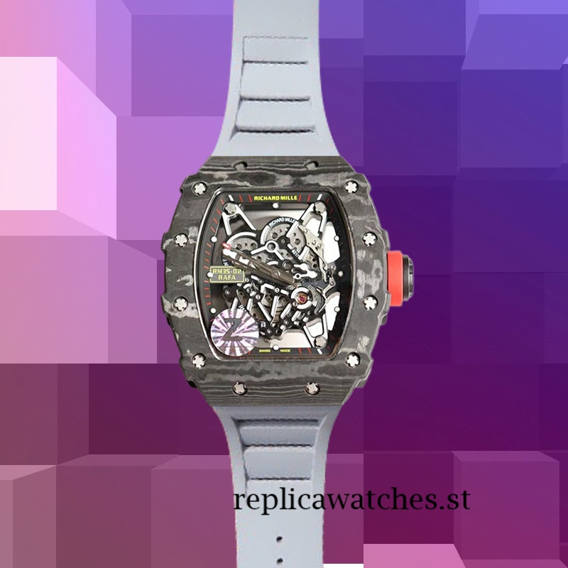 Richard Mille RM35-02 RM35-02-003 Men Around 50*42mm Mechanical Slate Grey - Image 2