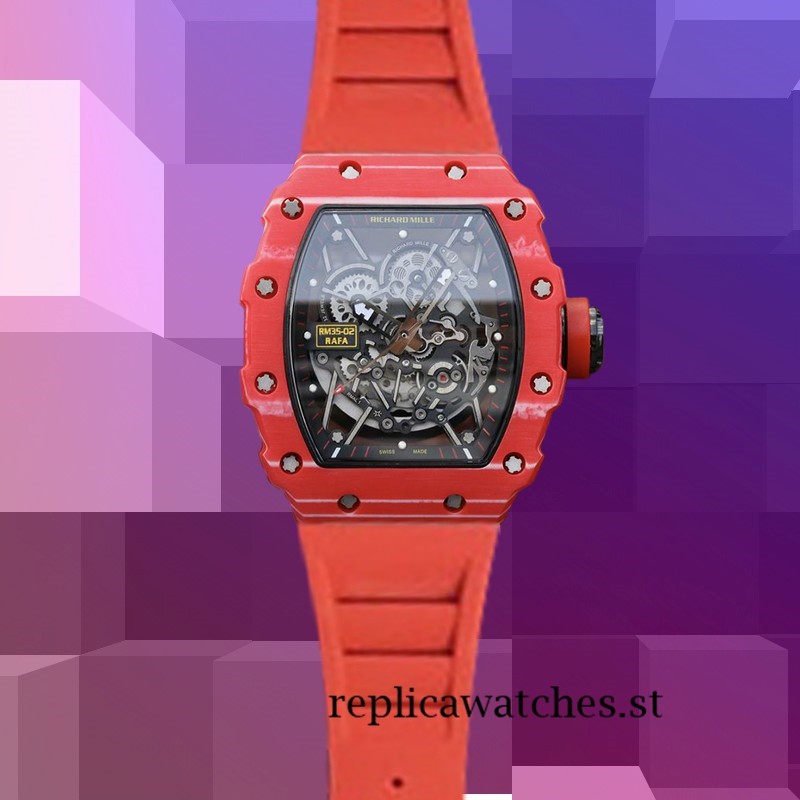 Richard Mille RM35-02 RM35-02-007 Around 50*42mm Men Transparent Dial - Image 2