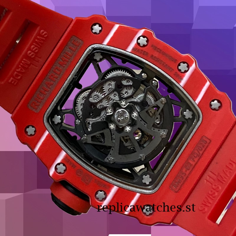 Richard Mille RM35-02 RM35-02-007 Around 50*42mm Men Transparent Dial - Image 3