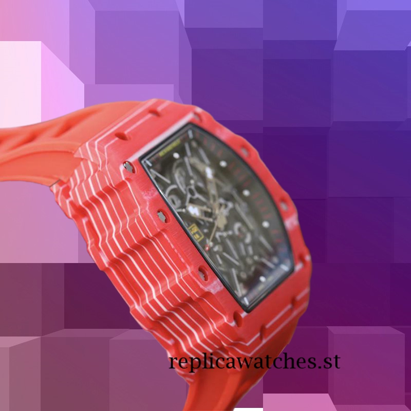 Richard Mille RM35-02 RM35-02-007 Around 50*42mm Men Transparent Dial - Image 4
