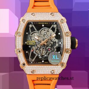 Richard Mille RM35-02 RM35-02-026 Men Around 45mm Transparent Dial