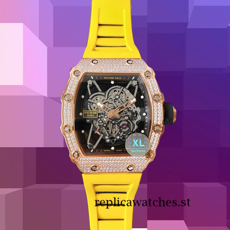 Richard Mille RM35-02 RM35-02-028 Men Around 45mm Mechanical - Image 2