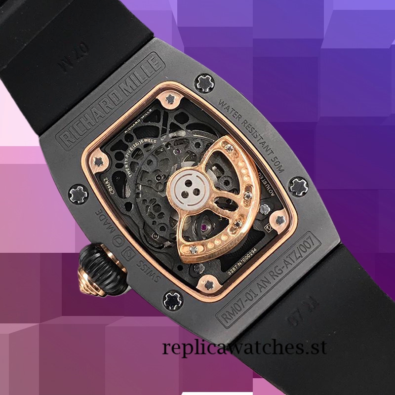 Richard Mille RM37-01 Ladies RM37-01-001 Around 31*45mm Black Mechanical - Image 4