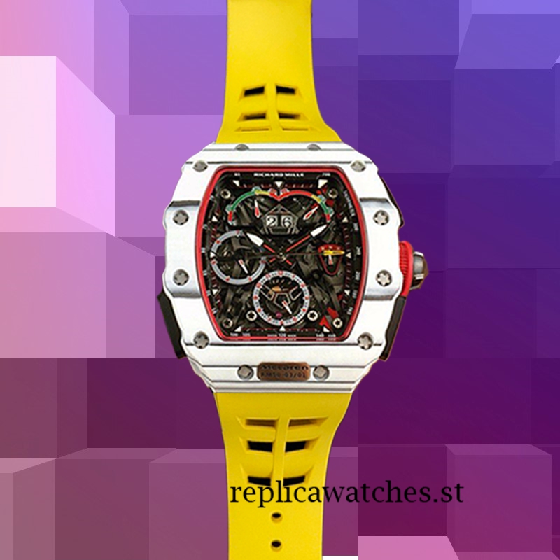 Richard Mille RM50-03 RM50-03-005 Around 50*44.5mm Men Mechanical White - Image 3