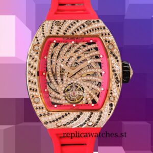 Richard Mille RM51-02 Ladies RM51-02-009 Around 48*40mm Rose Gold-tone