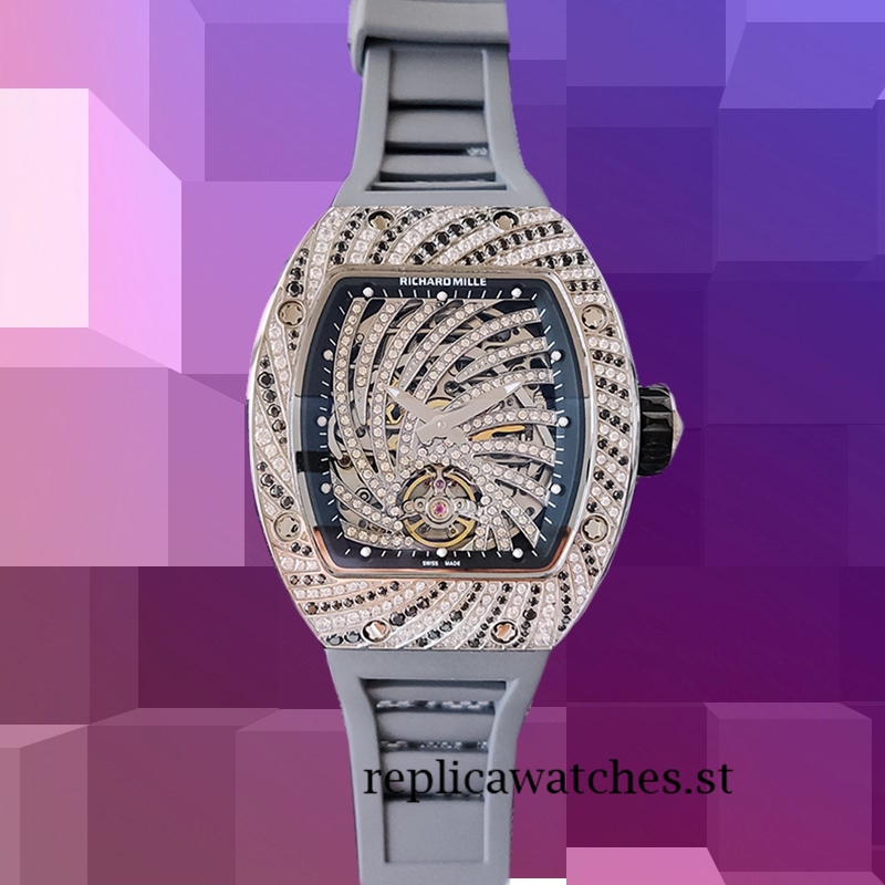 Richard Mille RM51-02 Ladies Around 48*40mm RM51-02-010 Silver-tone - Image 2