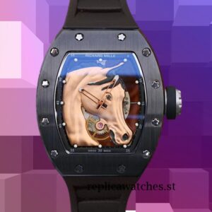 Richard Mille RM52-02 RM52-02-006 Men Around 50*42mm Mechanical Black