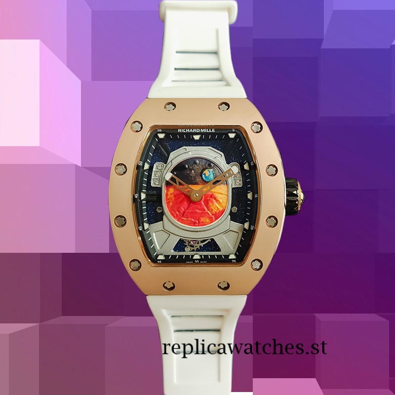 Richard Mille RM52-05 Men RM52-05-005 Around 50*42mm Rose Gold-tone - Image 4