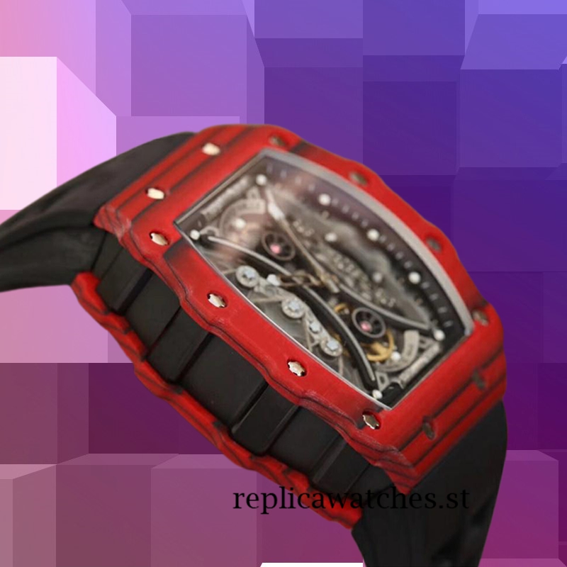 Richard Mille RM53-01 RM53-01-003 Around 50*43mm Men Mechanical Red - Image 3