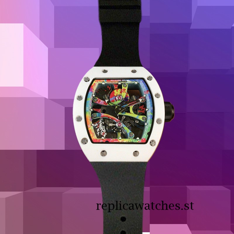 Richard Mille RM68-01 RM68-01-002 Men Around 50*40mm White - Image 2