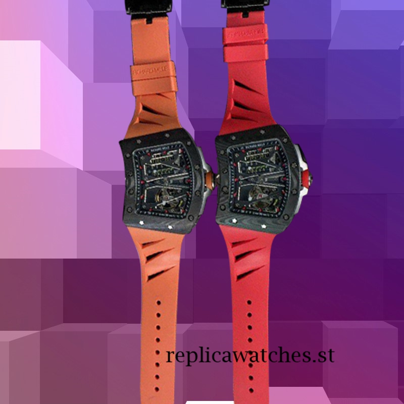Richard Mille RM70-01 RM70-01-002 Around 49x55mm Men Dark Grey Dial Black - Image 3