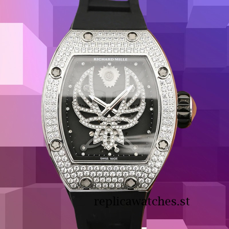 Richard Mille RM019 Men RMSpider-001 Around 45*38mm Diamonds