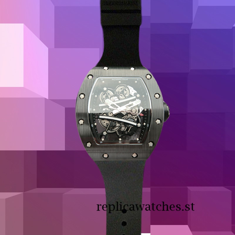 Richard Mille RM061 RM061-002 Men Around 50*40mm Skeleton Dial Hand Wind - Image 2