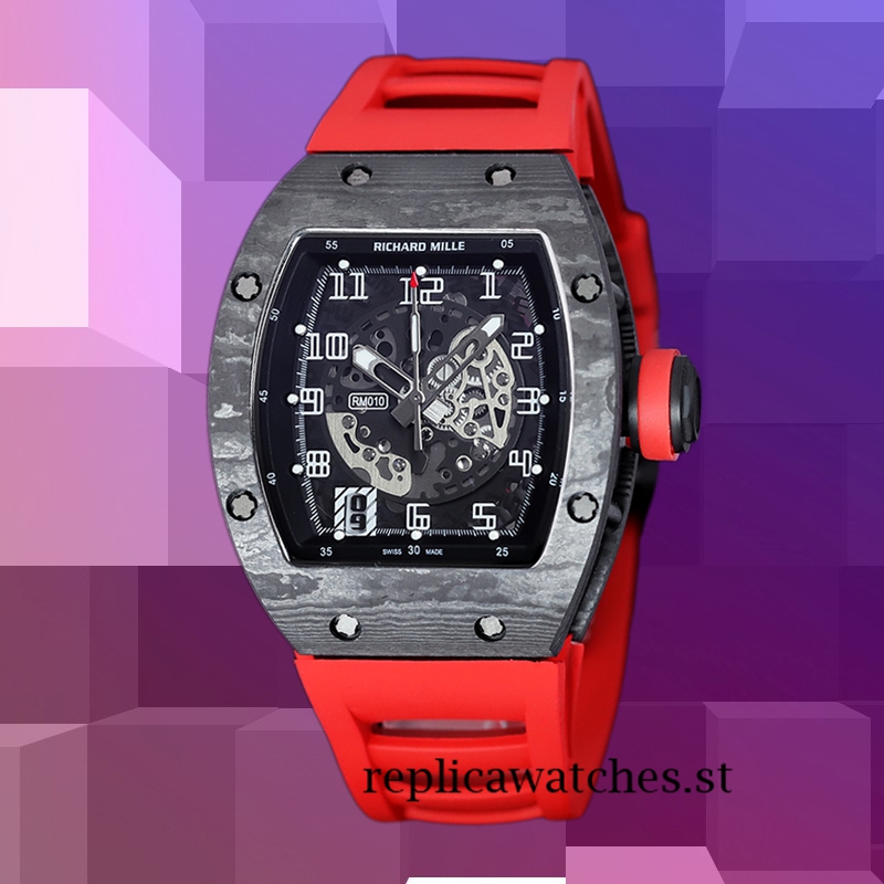 Richard Mille RM 010 Men RM 010-005 50*42mm Automatic Transparent Dial - Image 2