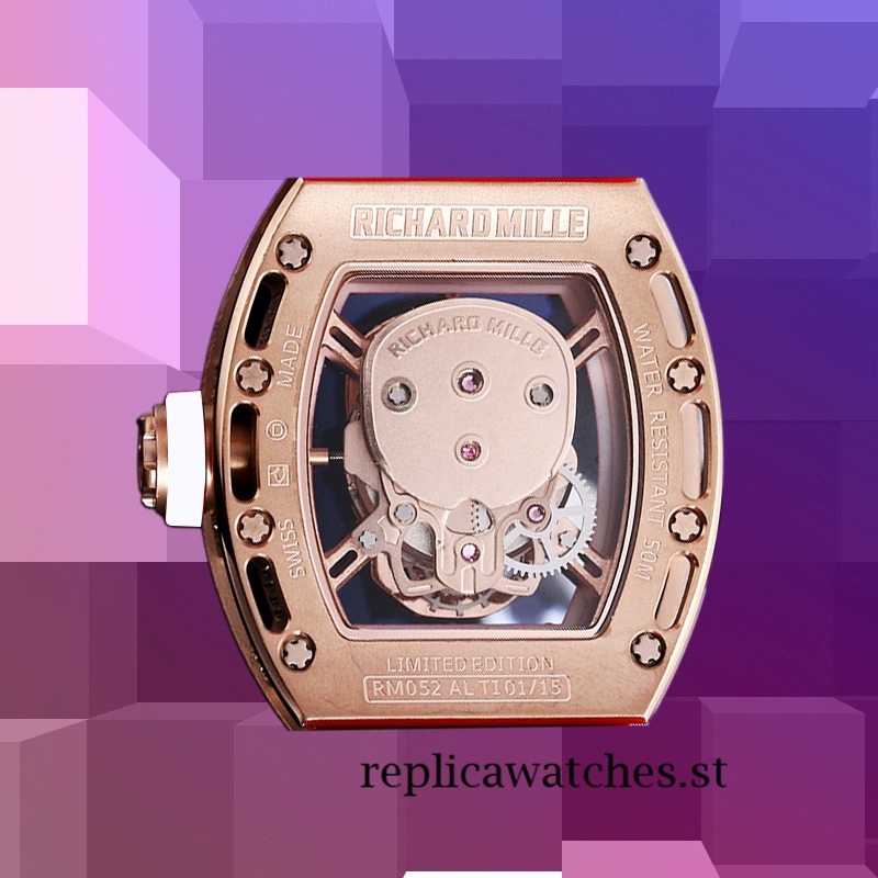 Richard Mille RM 052 50*42mm Men RM 052-013 Diamonds Skull Dial - Image 3