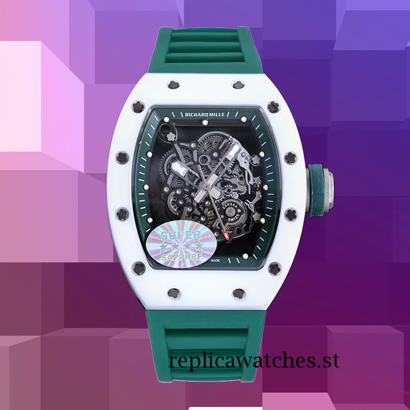 Richard Mille RM055 Men RM055 Around 50*40mm White - Image 2
