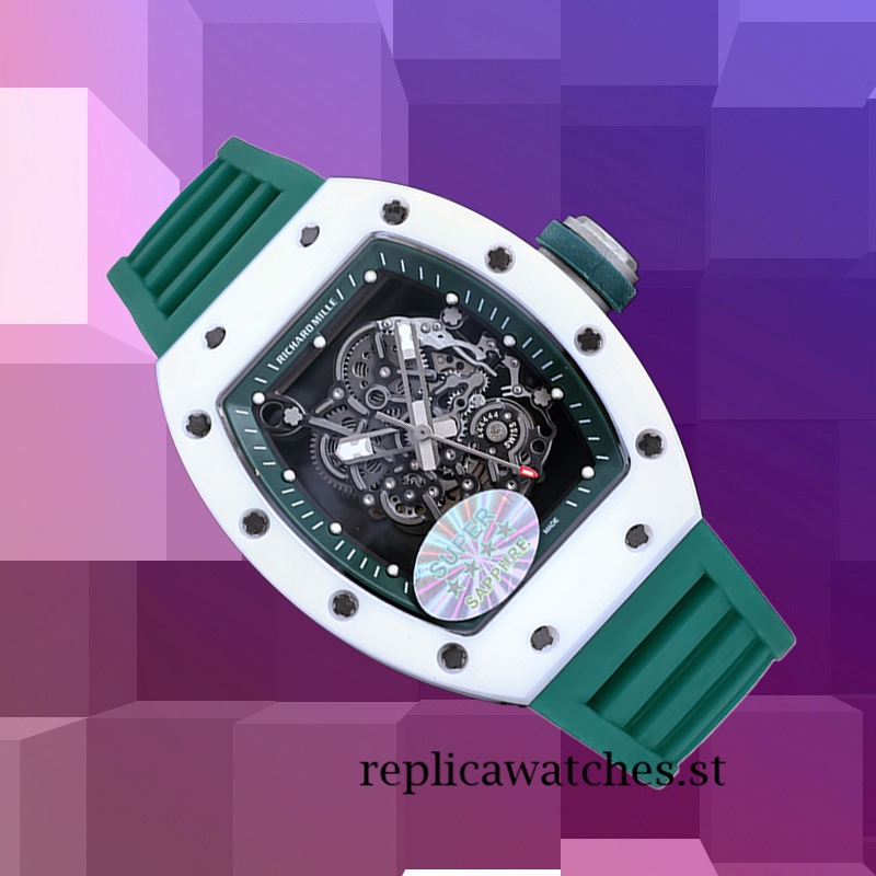 Richard Mille RM055 Men RM055 Around 50*40mm White - Image 3