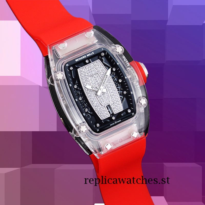 Richard Mille RM 07-02 RM 07-02-003 46*32mm Ladies Transparent Diamonds Dial - Image 3