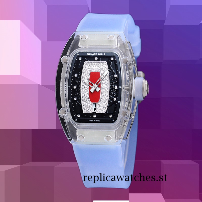 Richard Mille RM 07-02 46*32mm RM 07-02-005 Ladies Automatic Red With Diamonds Dial - Image 2