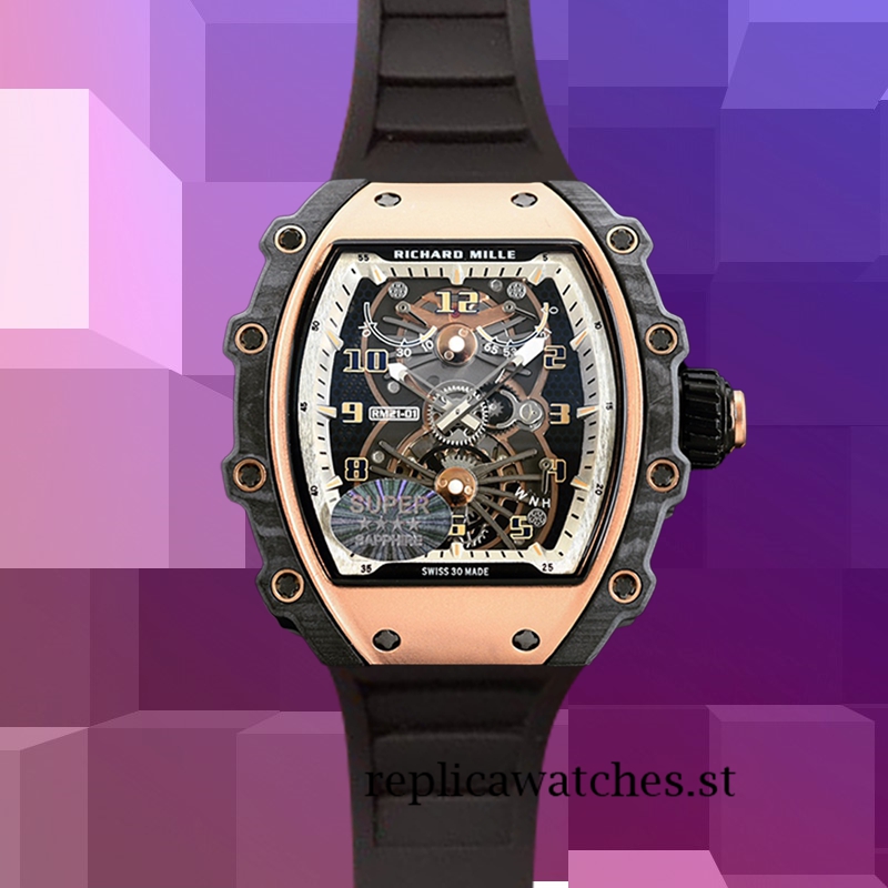 Richard Mille RM21-01 Men RM21-01 Around 50*40mm Automatic Black - Image 2