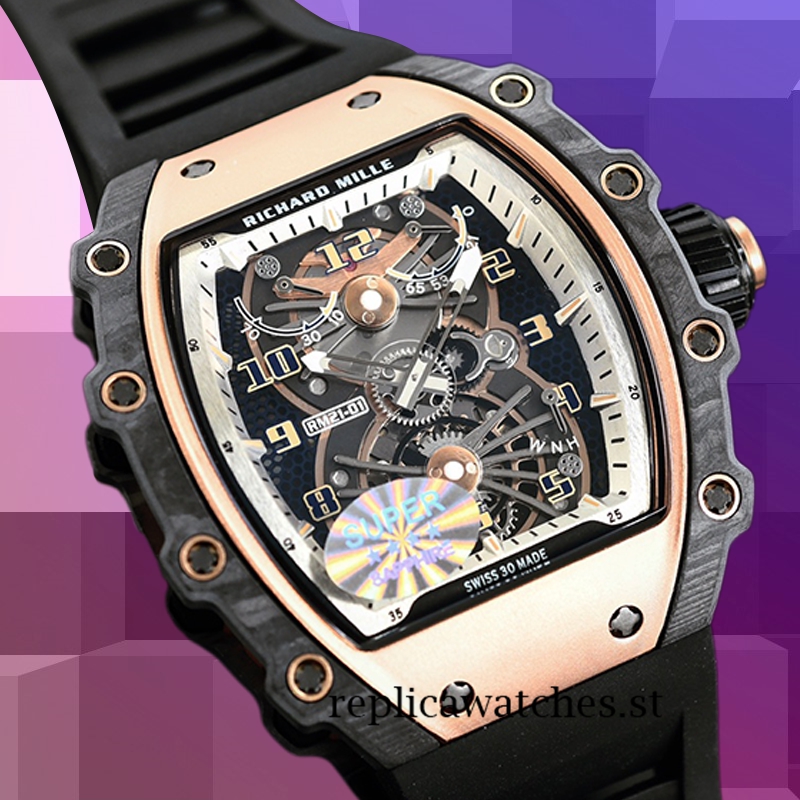 Richard Mille RM21-01 Men RM21-01 Around 50*40mm Automatic Black - Image 3