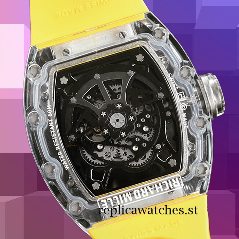 Richard Mille RM35-02 Men Around 50*40mm RM35-02 Transparent Transparent Dial - Image 4