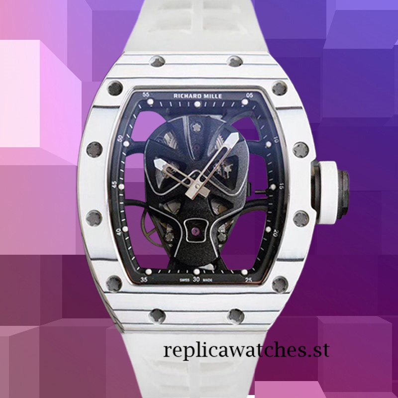 Richard Mille RM52-06 Men RM52-06 Around 50*40mm Automatic White
