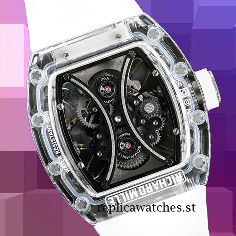 Richard Mille RM53-01 Around 50*40mm RM53-01 Men Transparent Dial Automatic - Image 4