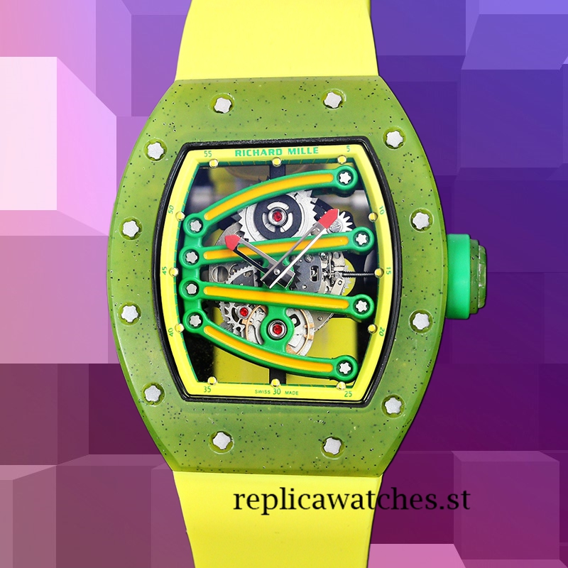 Richard Mille RM 56-01 RM 56-01-001 50*42mm Men Automatic Green