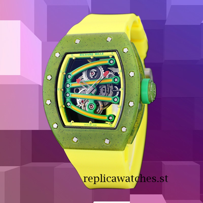 Richard Mille RM 56-01 RM 56-01-001 50*42mm Men Automatic Green - Image 2