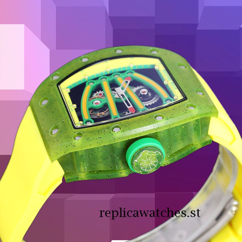Richard Mille RM 56-01 RM 56-01-001 50*42mm Men Automatic Green - Image 3