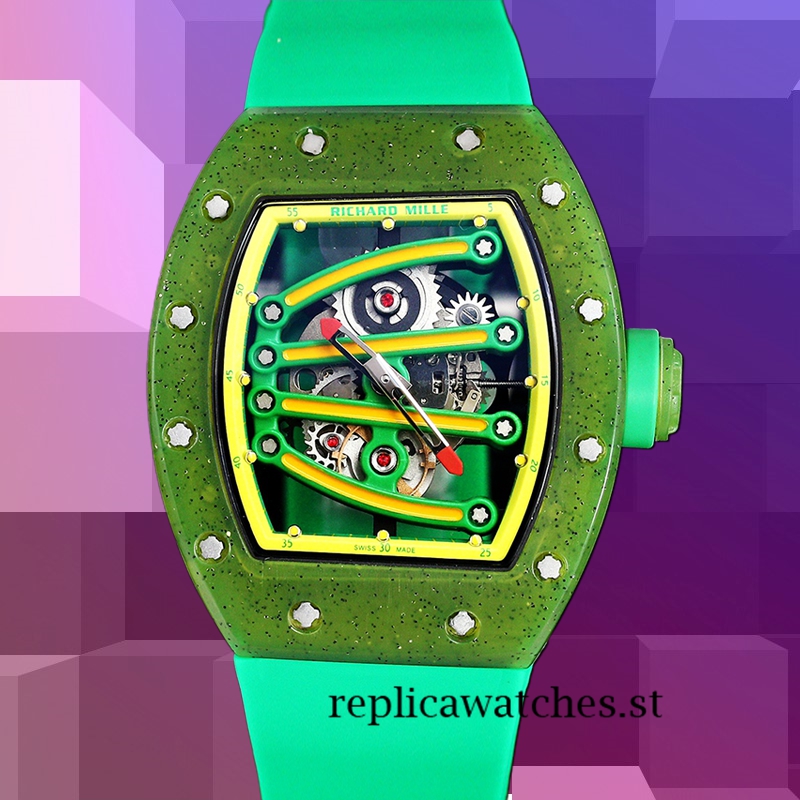 Richard Mille RM 56-01 50*42mm RM 56-01-003 Men Transparent Dial