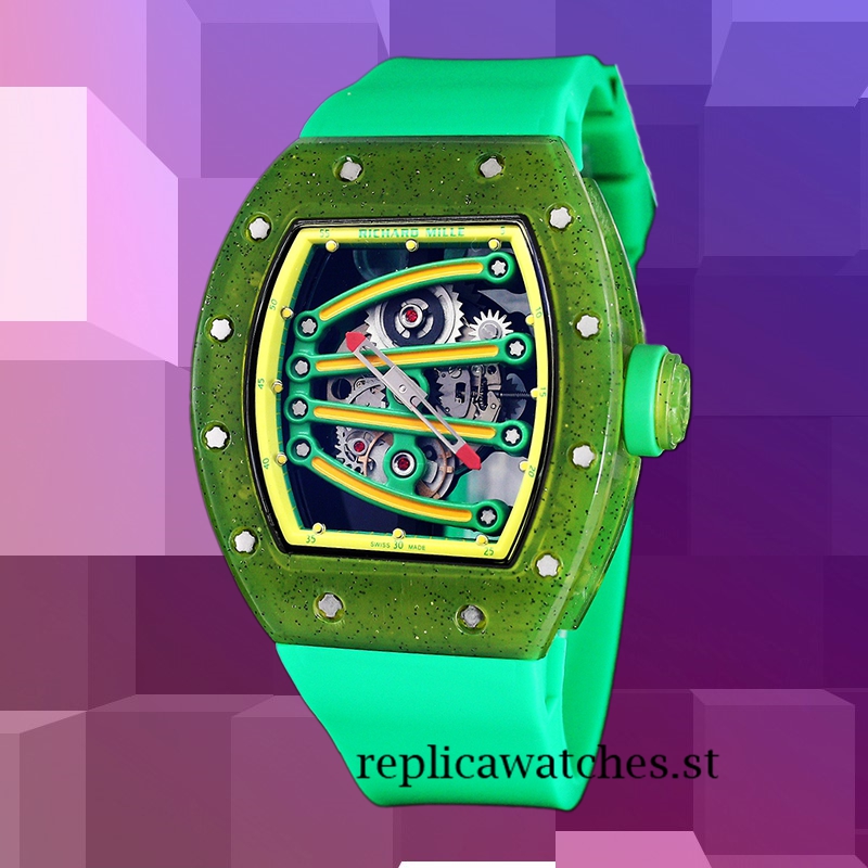 Richard Mille RM 56-01 50*42mm RM 56-01-003 Men Transparent Dial - Image 2