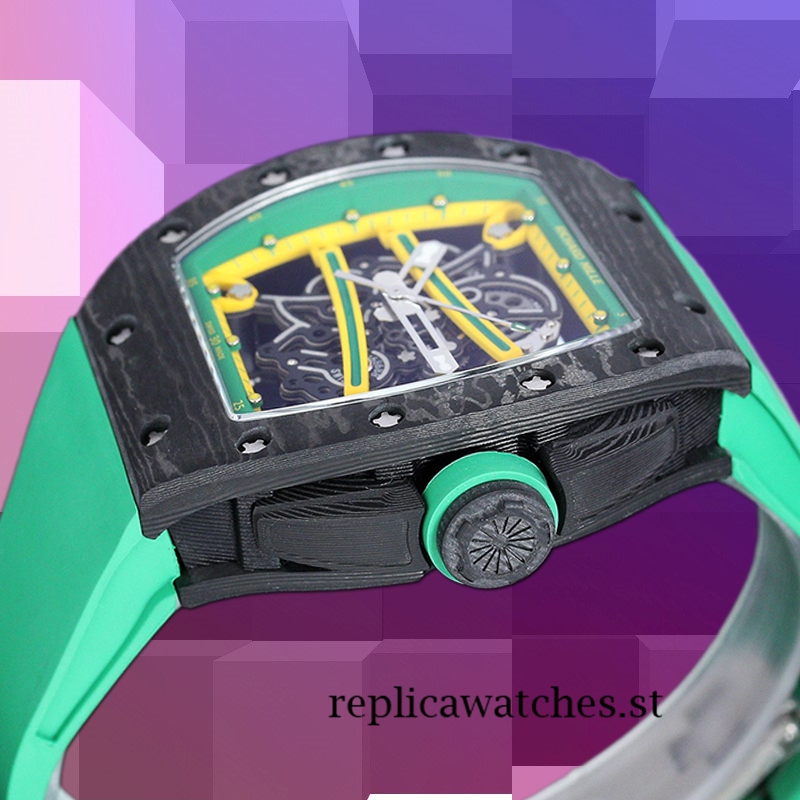 Richard Mille RM 61-01 Men RM 61-01-002 50*40mm Automatic Black - Image 3