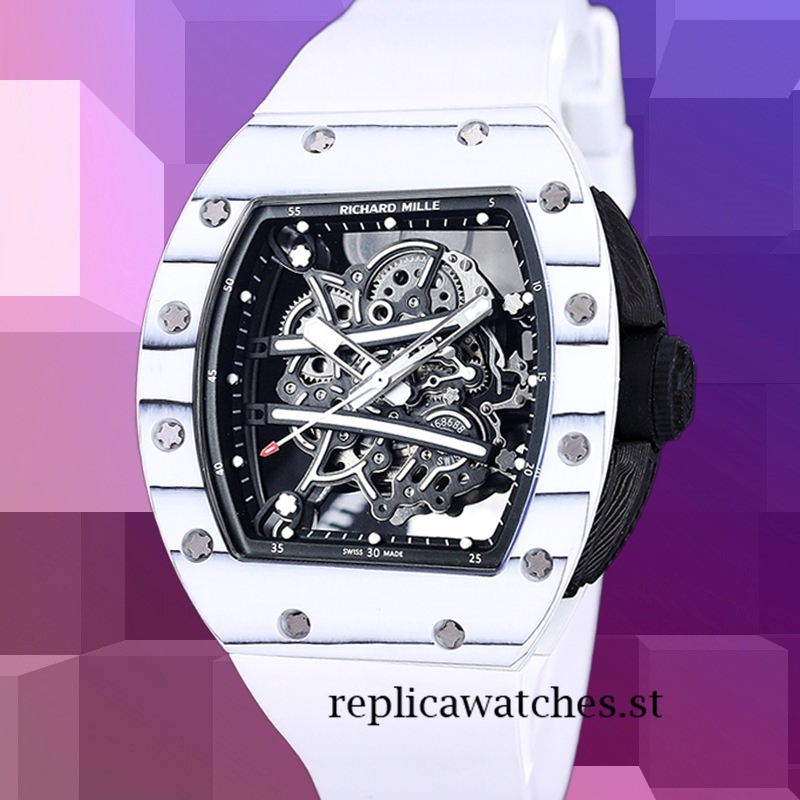 Richard Mille RM 61-01 Men 50*40mm RM 61-01-003 Automatic White