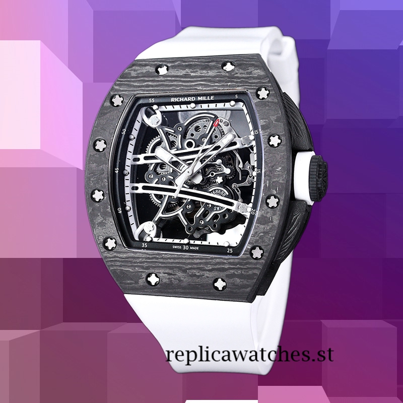 Richard Mille RM 61-01 RM 61-01-004 Men 50*40mm Black Transparent Dial - Image 3