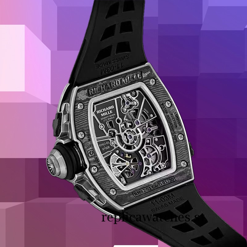 Richard Mille RM 62-01 50*42mm RM 62-01-004 Men Black - Image 4