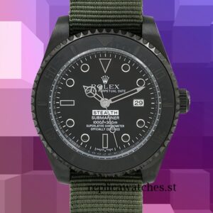Rolex Submariner Men's 40mm Stealth Black Dial