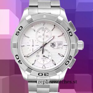 Tag Heuer Aquaracer Men's CAP2111.BA0833 15mm White Dial