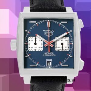 Tag Heuer Monaco Men's 15mm CAW211P.FC6356 Blue Dial